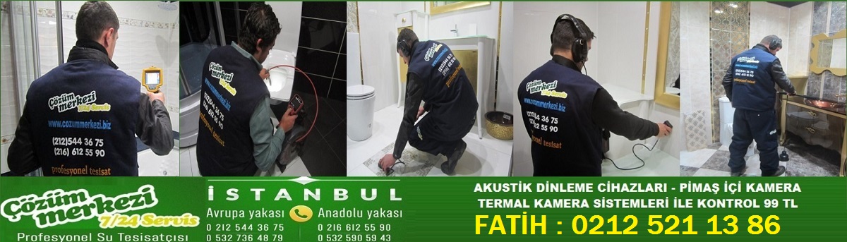 Su Kaçağı Tespiti Fatih